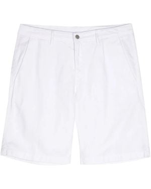 Massimo Alba Vela Shorts Mit Faltendetail - Weiß