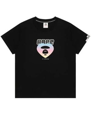 Aape By A Bathing Ape Graphic T-Shirt - Black