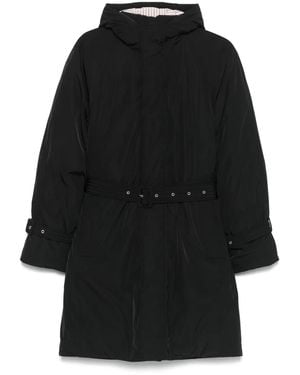 Thom Browne 4-Bar Twill Parka - Black