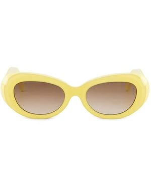 Emmanuelle Khanh Paris Sunglasses - Yellow