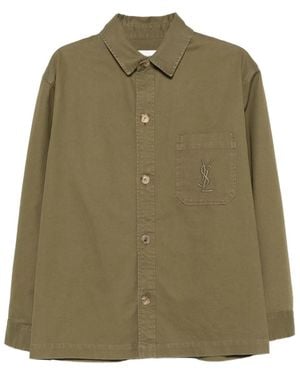 Saint Laurent Cotton Shirt - Green