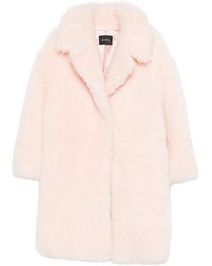 Manokhi Collared Coat - Pink