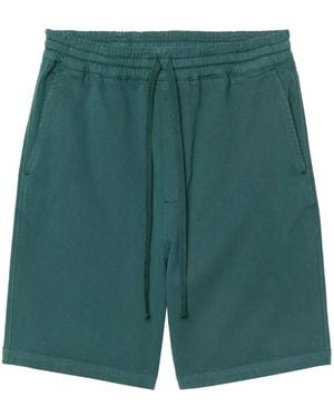 Carhartt Drawstring-Waistband Track Shorts - Green