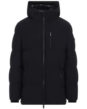 Moose Knuckles Soho 3Q Hooded Padded Jacket - Blue