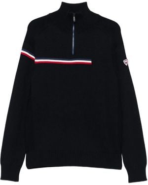 Rossignol Pull À Col Zippé - Noir