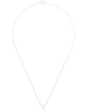 Le Gramme Collana Alphabet - Bianco