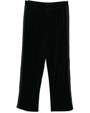 ANDERSSON BELL Pantalon À Détail De Chaîne - Noir
