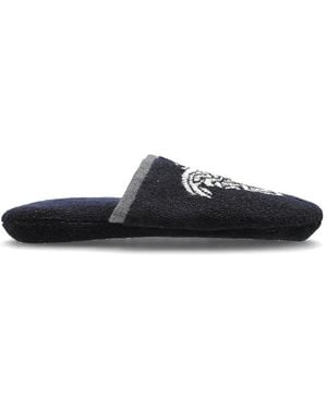 Versace Slippers En Jacquard - Blanco