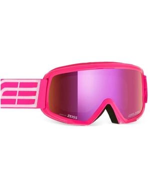 Salice Elasticated-Strap Ski Goggles - Pink