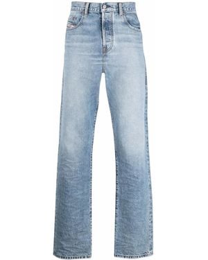 DIESEL 2020 D-Viker Straight-Leg Jeans - Blue