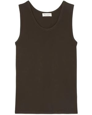 Marc O' Polo Sleeveless Tank Top - Brown