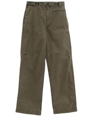 JW Anderson Button Cargo Trousers - Green