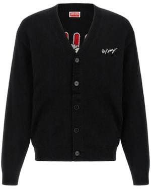 KENZO Cardigans - Black