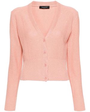 Fabiana Filippi Sequin-Embellished Cardigan - Pink