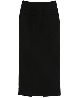 TOTEME Flap-Pocket Skirt - Black