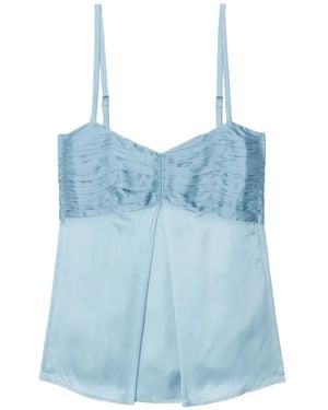 Zadig & Voltaire Cippie Sleeveless Top - Blue