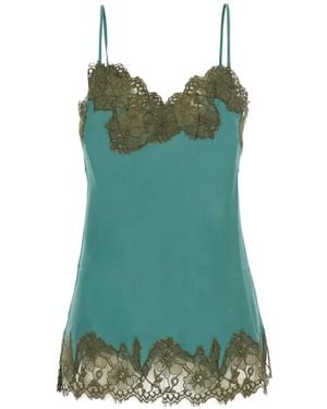 Gold Hawk Top Marilyn Bias - Verde