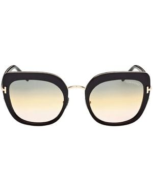 Tom Ford Cat-Eye-Sonnenbrille - Natur