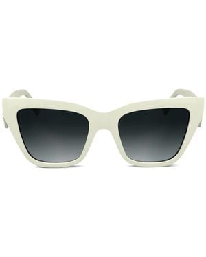 Karl Lagerfeld バタフライフレーム サングラス - ブラック
