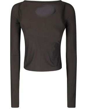 OTTOLINGER Langarmshirt mit Cut-Out - Schwarz