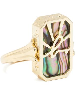 agnès b. Window Vistas Ring - White
