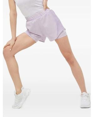 Fila Short À Empiècements Superposés - Pink