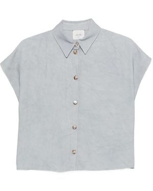 Alysi Blouse Boutonnée - Grey