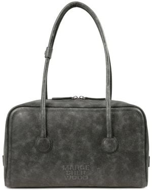Marge Sherwood Soft Boston Tote Bag - Black