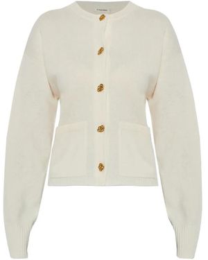 By Malene Birger Cárdigan Veronika Con Botones - Blanco