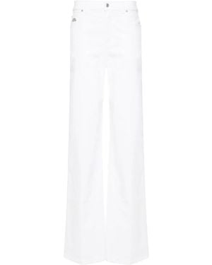 McQueen Jeans pierna ancha blancos