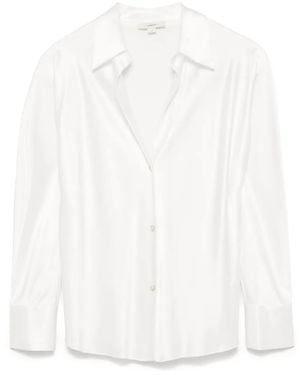 Vince Satin Shirt - White