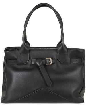 Ballantyne Medium Kate 993 Buckle-Detail Handbag - Black