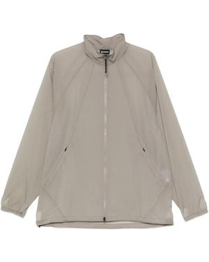 Goldwin Perforated-Panel Zip-Up Jacket - Gray