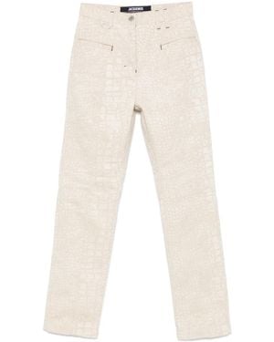 Jacquemus Le De-Nîmes Norma Jeans - Natural