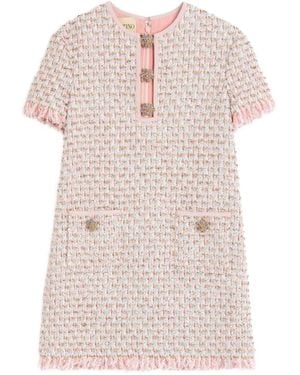 Valentino Garavani Tweed Minidress - ピンク