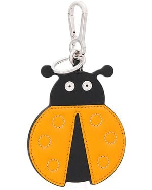 Loewe Portachiavi A Forma Di Coccinella - Arancione