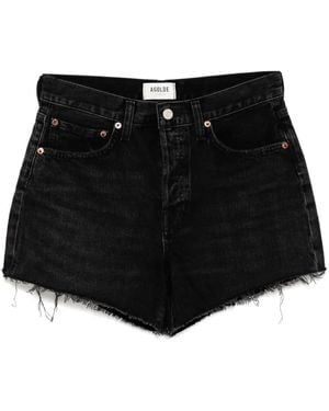 Agolde Parker Shorts - Black