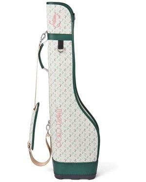 Jimmy Choo X Malbon Sac De Golf À Fleurs - Blanc