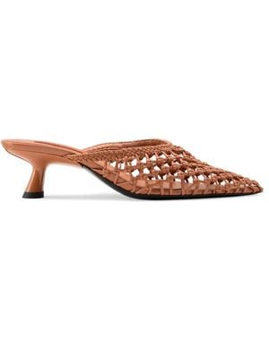 Simon Miller Gala Knotted Mules - Pink