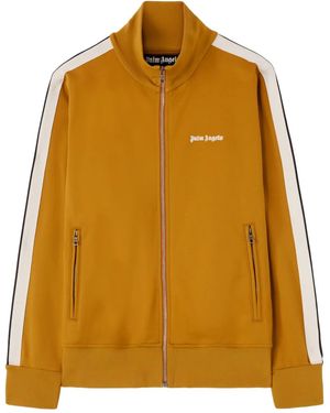 Palm Angels Logo Track Jacket - Yellow