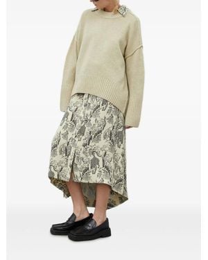 Day Birger et Mikkelsen Heritage Printed Midi Dress - White