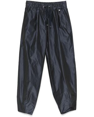 Herno Taffeta Trousers - Blue