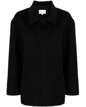 Loulou de Saison Cashmere Buttoned Jacket - Black