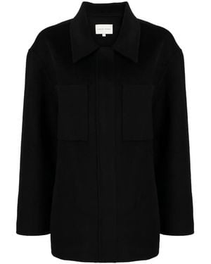 Loulou de Saison Cashmere Buttoned Jacket - Black