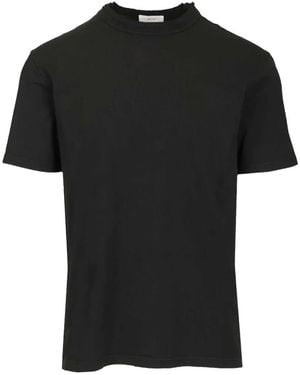 Grifoni Round-Neck Short-Sleeve T-Shirt - Black