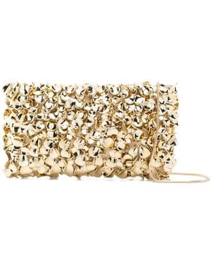Jonathan Simkhai Reese Beaded Clutch - Metallic