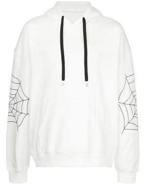 Haculla Sugar Drop Shoulder Hoodie - White