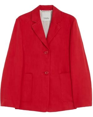 Max Mara Olivia Blazer - Red