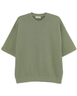 Jil Sander T-Shirt A Maniche Corte - Verde