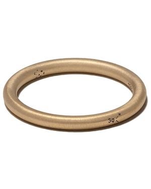 Le Gramme Anillo estilo brazalete - Blanco